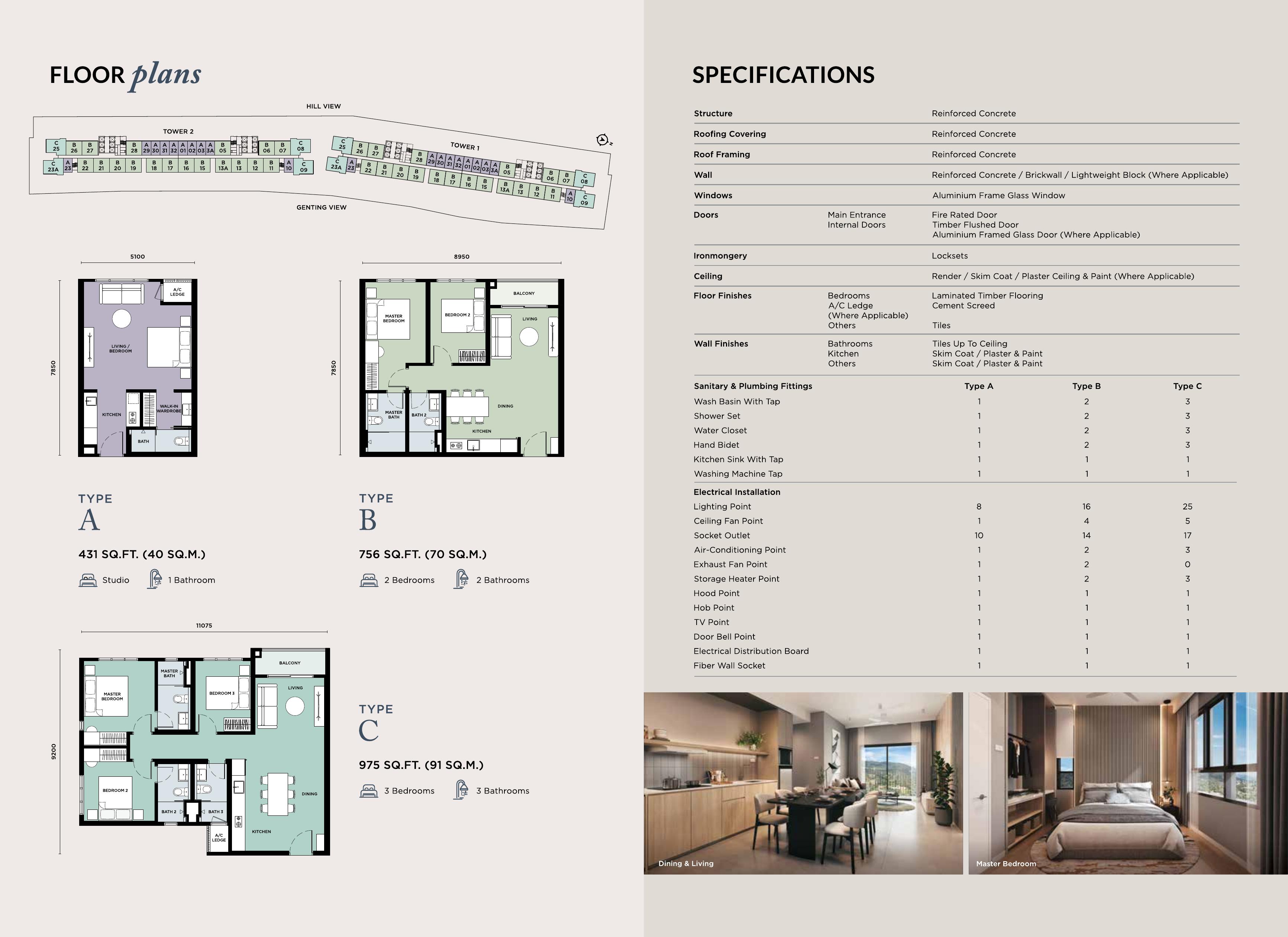 breezehill Floor Plans
